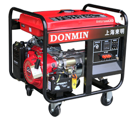 6KW三相汽油發(fā)電機(jī)組，鑰匙電啟動(dòng)發(fā)電機(jī)DMS7500CXD